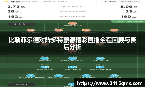 比勒菲尔德对阵多特蒙德精彩直播全程回顾与赛后分析